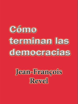 cover image of Cómo terminan las democracias